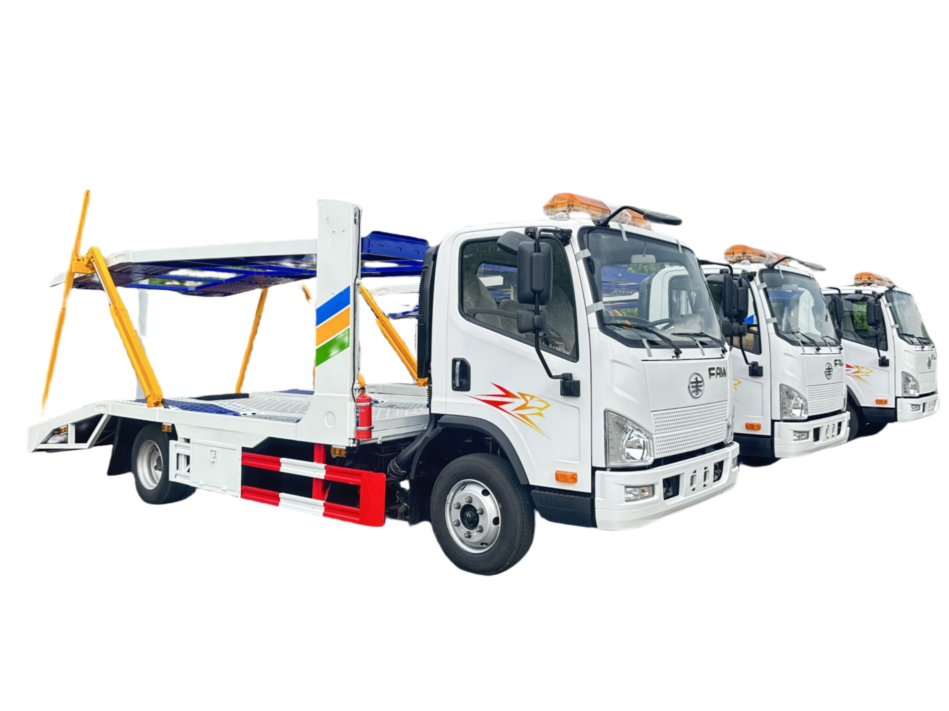 FAW 2-Cars Car Carrier Truck