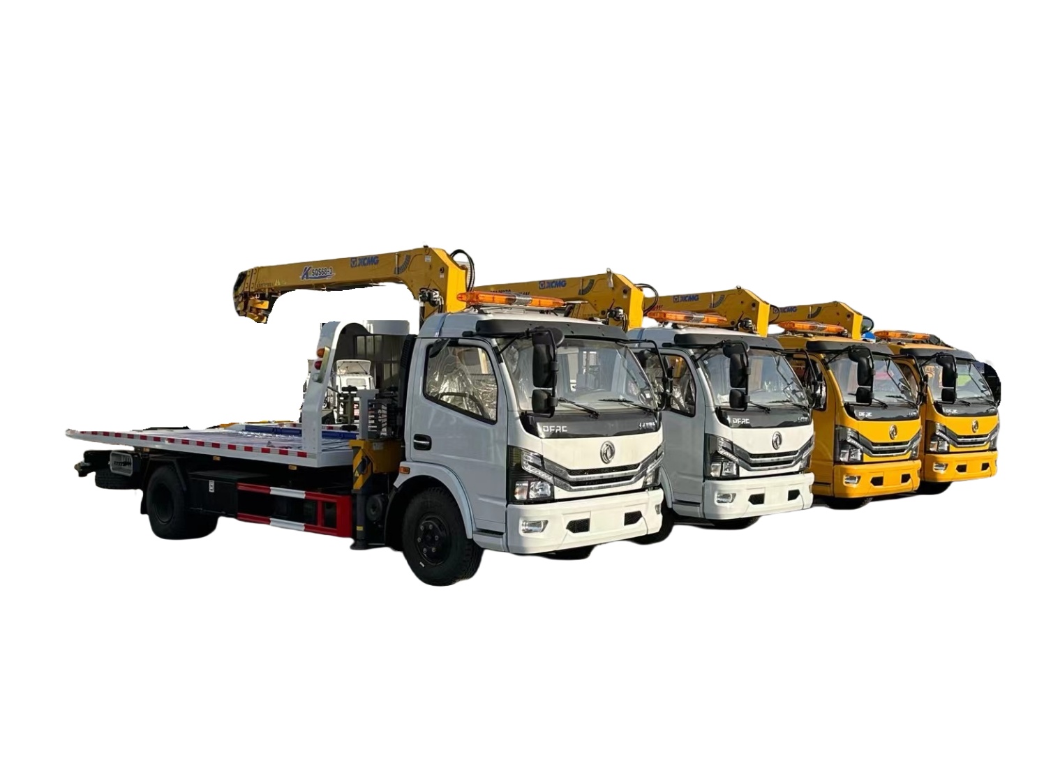 Dongfeng Wrecker truck Mounted With 5Tons Crane