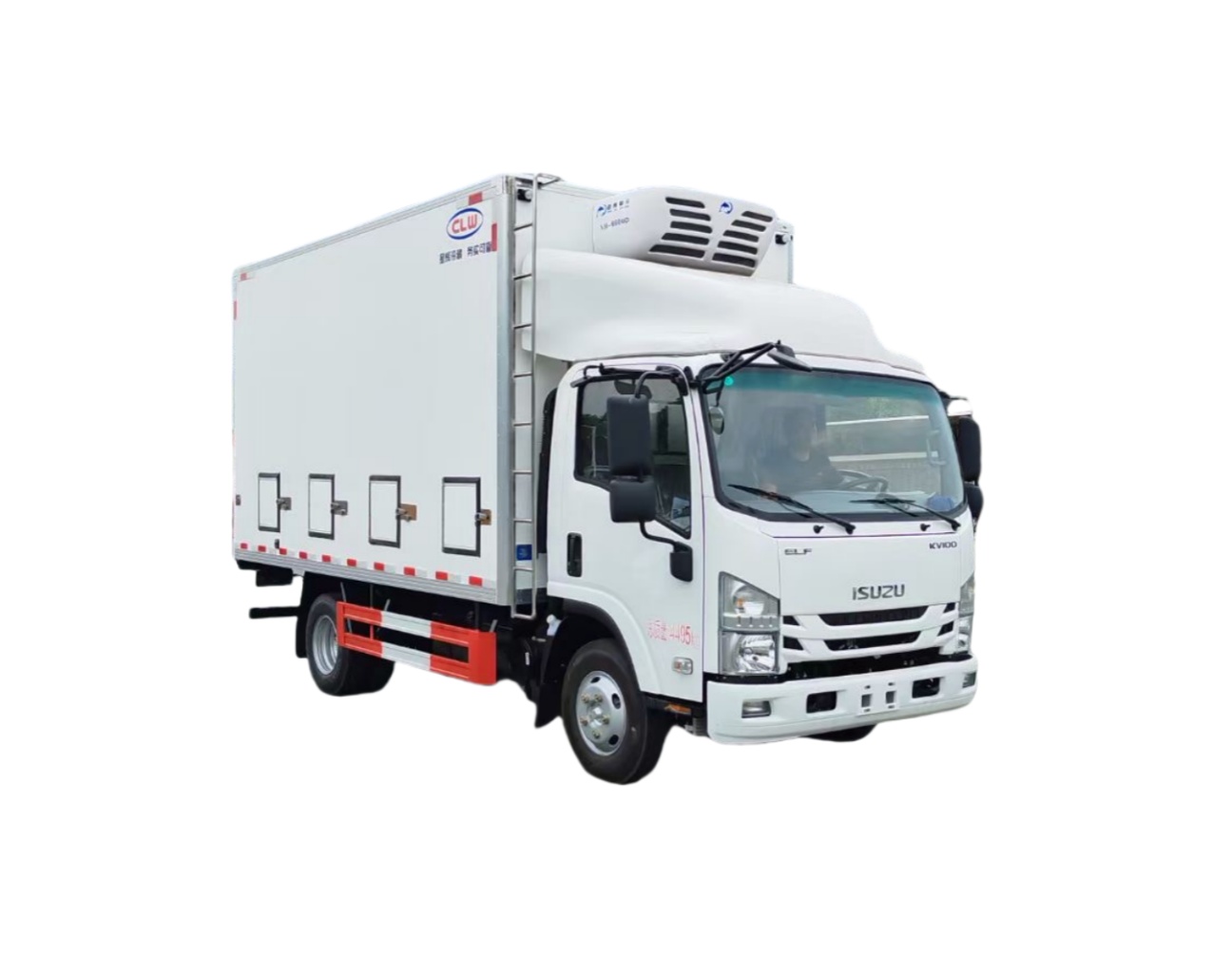 ISUZU Chicken Transportation Truck 4.2Meters Refrigerator Truck