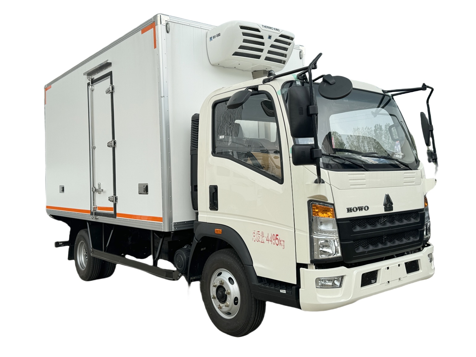 HOWO 4*2  4.2Meters Refrigerator Truck