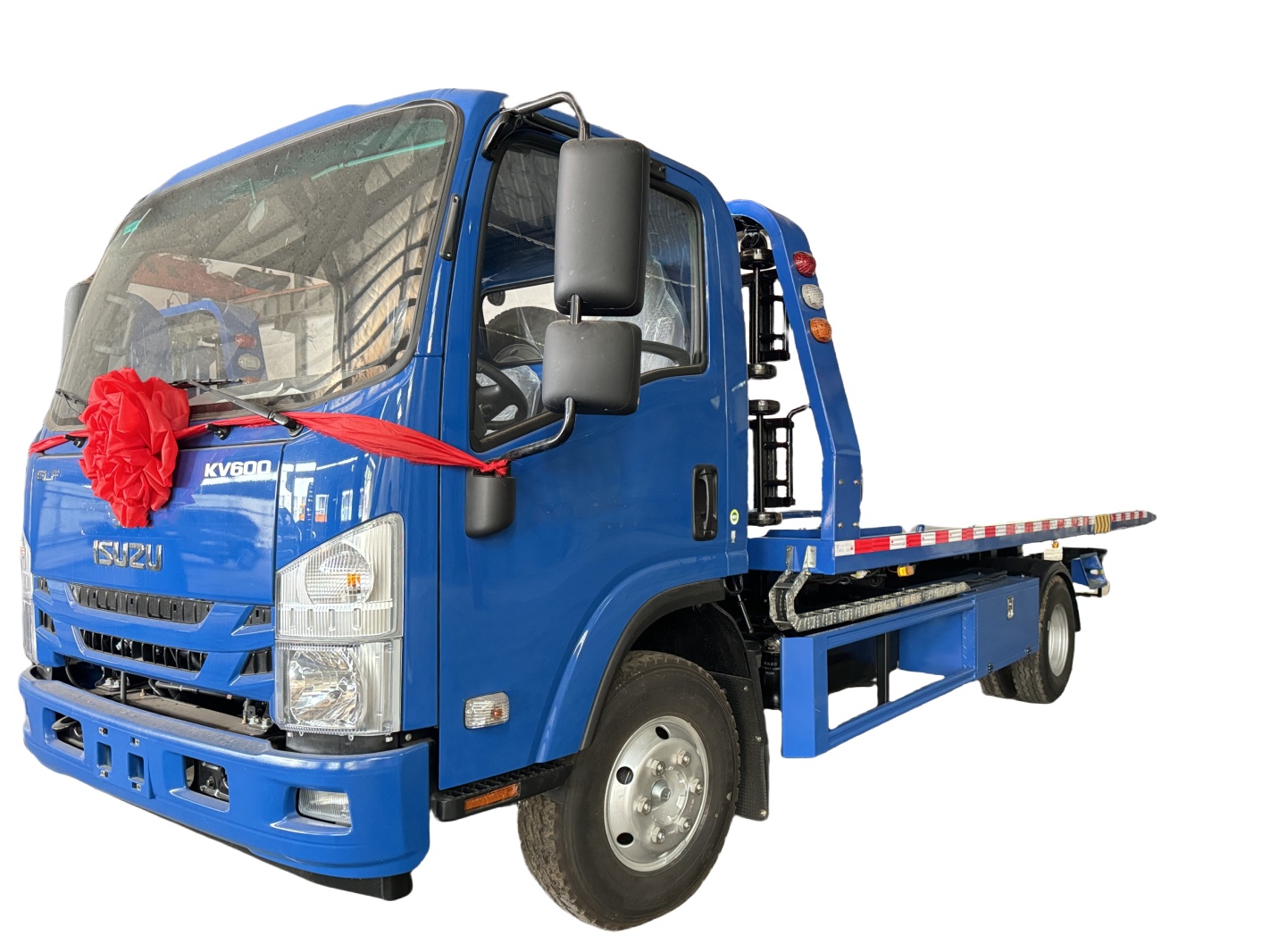 ISUZU KV600 135HP Wrecker  Truck Rescue Car TOW Flatbed Truck