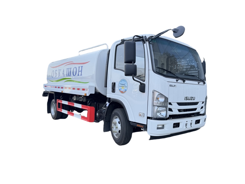 ISUZU 10000L water tank truck 5193cc 190/205HP engine