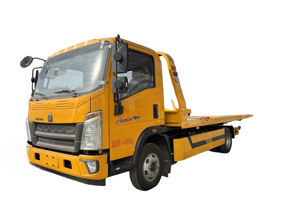 HOWO wrecker truck carry 6-8tons  Equipment