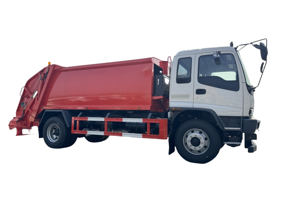 ISUZU 12CBM compactor garbage truck