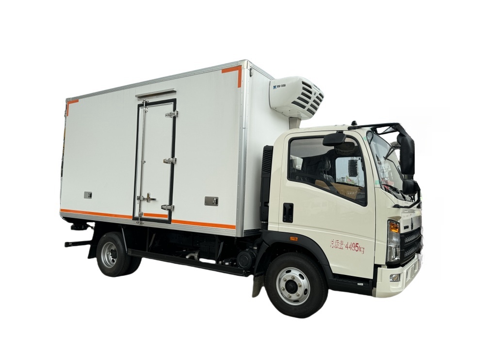 HOWO 4.2M refrigerated truck with Thermal King unit