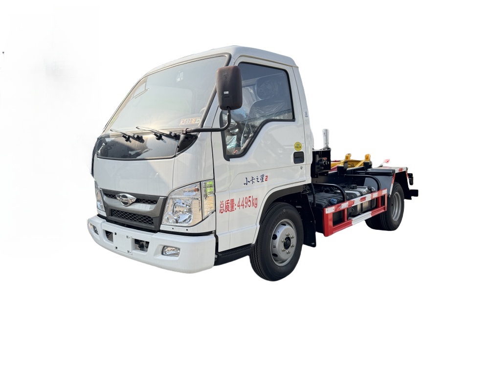 Foton Forland 4-5CBM hook-lift garbage truck