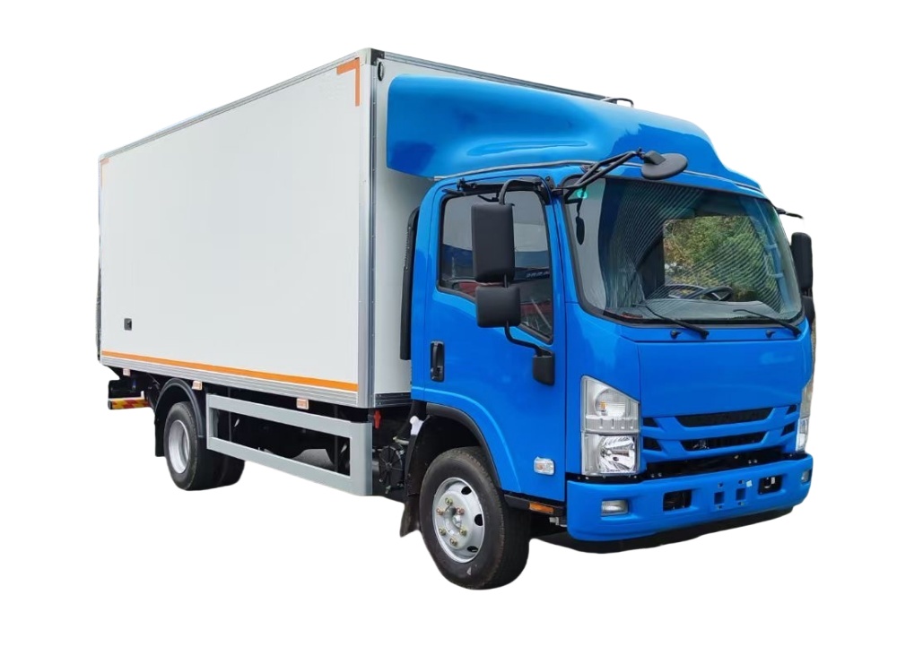 ISUZU 5M Heat preservation truck with Hydraulic tailboard