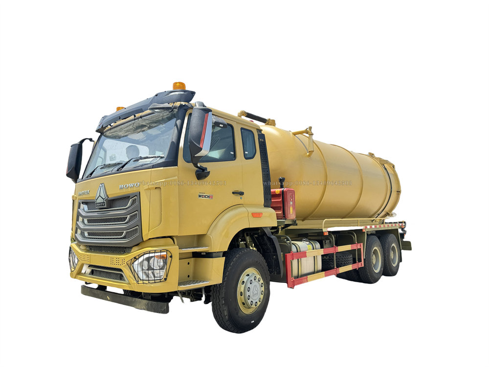 HOWO NX 20000L sewage suction truck